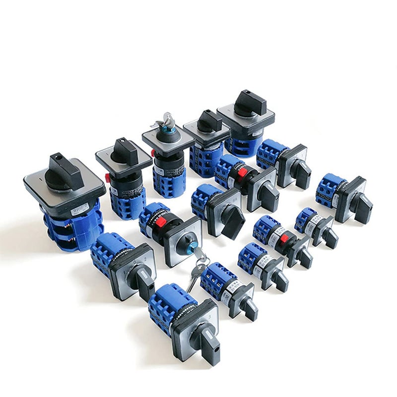 Boxonly Universal Changeover Selector Switch, Power Transfer Switch, 2 Positions 4 Terminals, LW26-20 C02/1 440V 20A Motor, Water Pump Generators, Rotary Cam Selector - Image 4